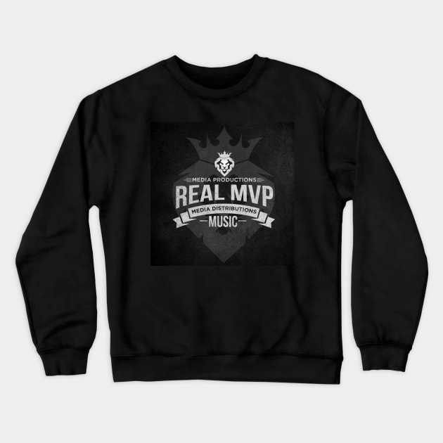Real MVP Music Apparel Crewneck Sweatshirt by ibmg